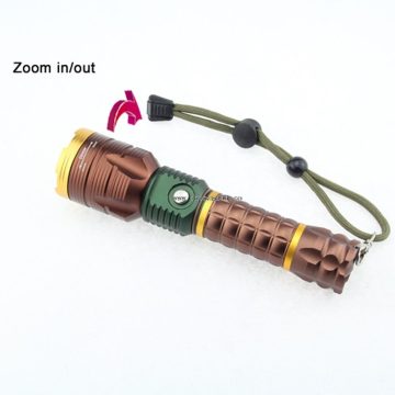 Hochleistungs-Jagd wiederaufladbare LED Taschenlampe