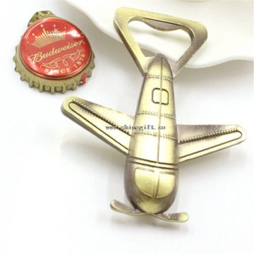 Abrelatas de botella del avión