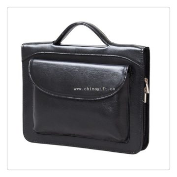 A4 In pelle organizzatore portablocco