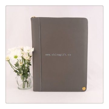 Compendio di A5 in pelle con rilievo di nota