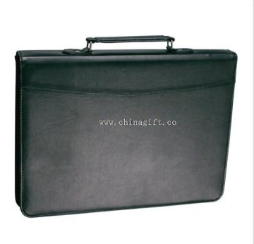 Leder-Portfolios mit 2 Ringbuch
