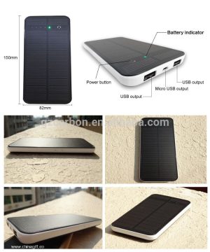 8000mah solar battery charger