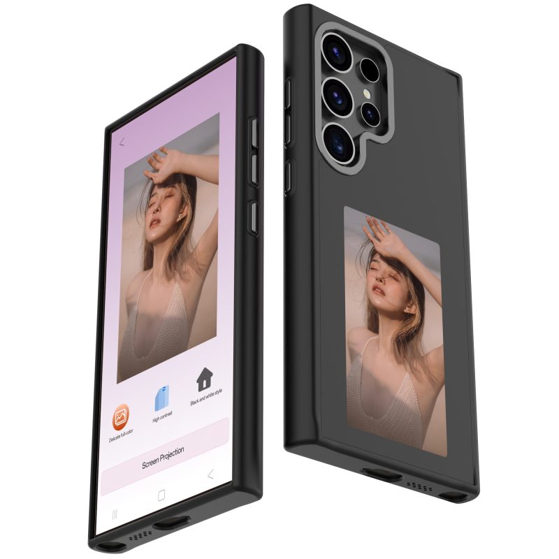 E-Ink Phone Case With Magnetic Ring