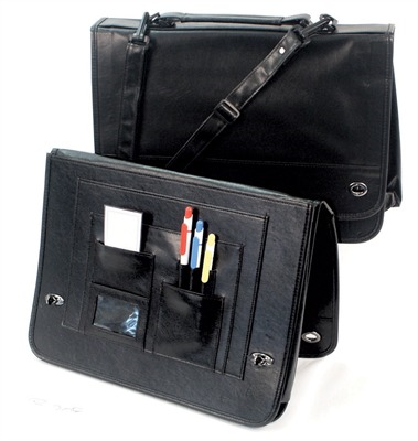 Leather Look Shoulder Bag