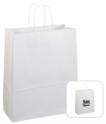 White Kraft Paper Bag