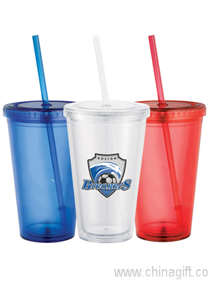 Double-walled Acrylic Tumbler