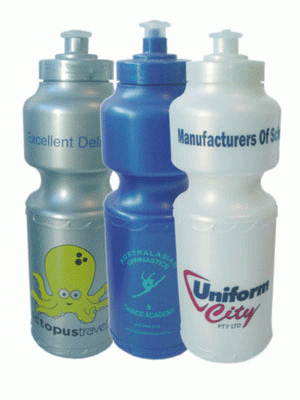 Screwtop 750ml Drink Bottles Metallic Colours