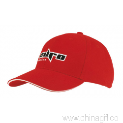 Brushed Heavy Cotton Cap with Sandwich Trim