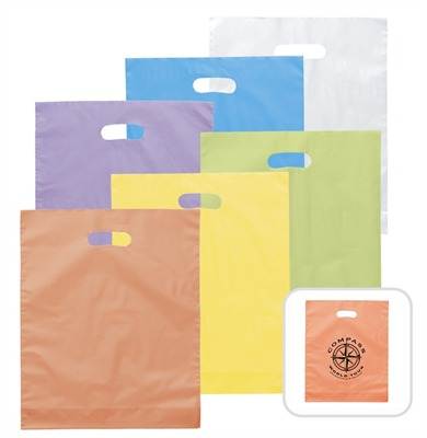 Die Cut Handle Plastic Carry Bag