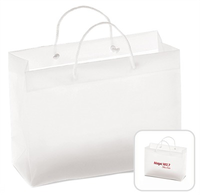 Fleur Plastic Frosted Bag