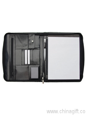 Newport A4 Leather compendium