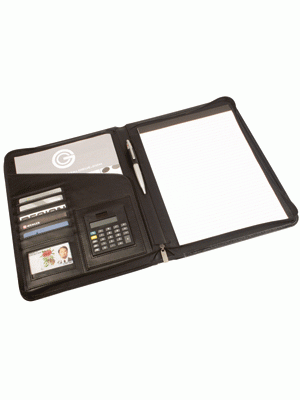 Compendium With Zipper