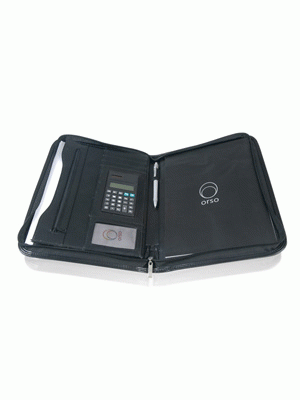 Executive Koeskin Zip Round Portfolio & Calculator
