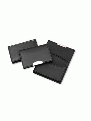 Deluxe Leather  Business Card Holder