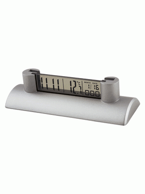 Executive Date/Time Business Card Holder