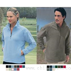 Microfleece Half Zip Custom Pullover for Men and Ladies