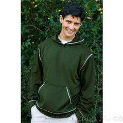 Recycled Jersey Fleece Hoodie