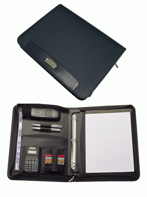 A4 Zippered Portfolio
