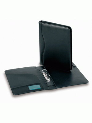 Leather Ring Folder Compendium