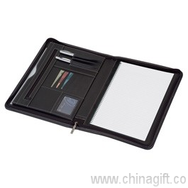 A4 Zippered Compendium