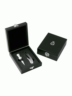 Deluxe Corkscrew Stopper Gift Set