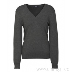 Ladies V Neck Pullover