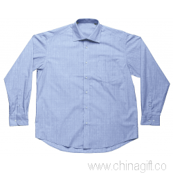 Mens Prince of Wales Check Long Sleeve Shirt