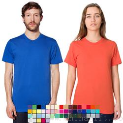 American Apparel Fine Jersey Short Sleeve T-Shirt