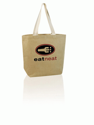 Jute Shopper Bag