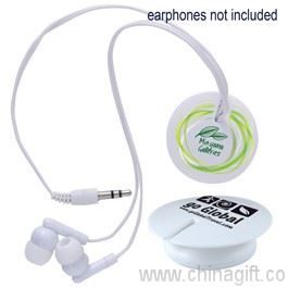 Magnetic Clip Earphone Cord Retainer