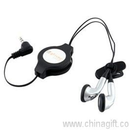 Stereo Retractable Earphones