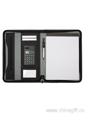 Hampton A4 compendium - black