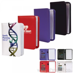 PVC Notepad Holder with Calculator