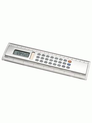 20cm Ruler With  Calculator