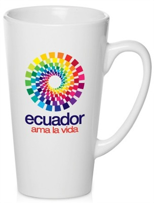 Full Colour V Shaped Mug