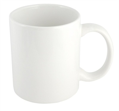 White Coffee Mug