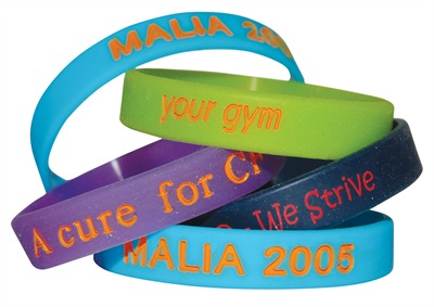 Deboss Coloured Bracelet