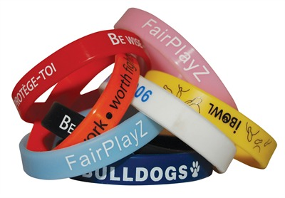 Printed Silicone Wrist Band
