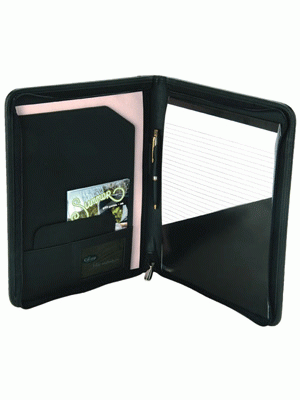 Bonded Leather A4 Compendium