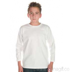Kids Patriot Long Sleeve Tee White