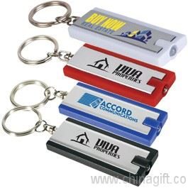 Rectangular Flashlight Keytag