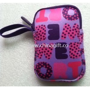 Camera case line with plush for sony,nikon,canon
