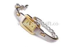 Cheap colorful sports wristband watch lady with leather band