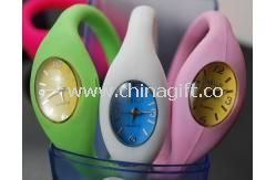 Flashing light silicone watch colours