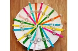 Silicone wrist watch