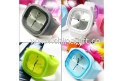 Silicone wrist watch