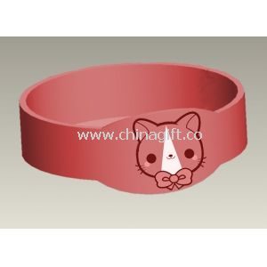 Silkscreen Printing Sports Silicone Bracelets