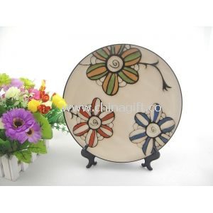 Ceramic dinnerware 10.5 round plate