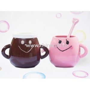 Gentleman and lady mug