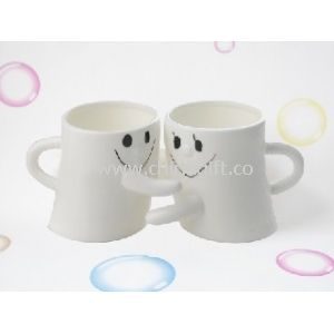 Smile face mug for Valentines Day